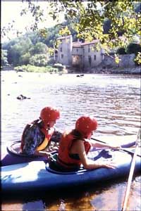 Cano� au Centre de loisirs de Lathus